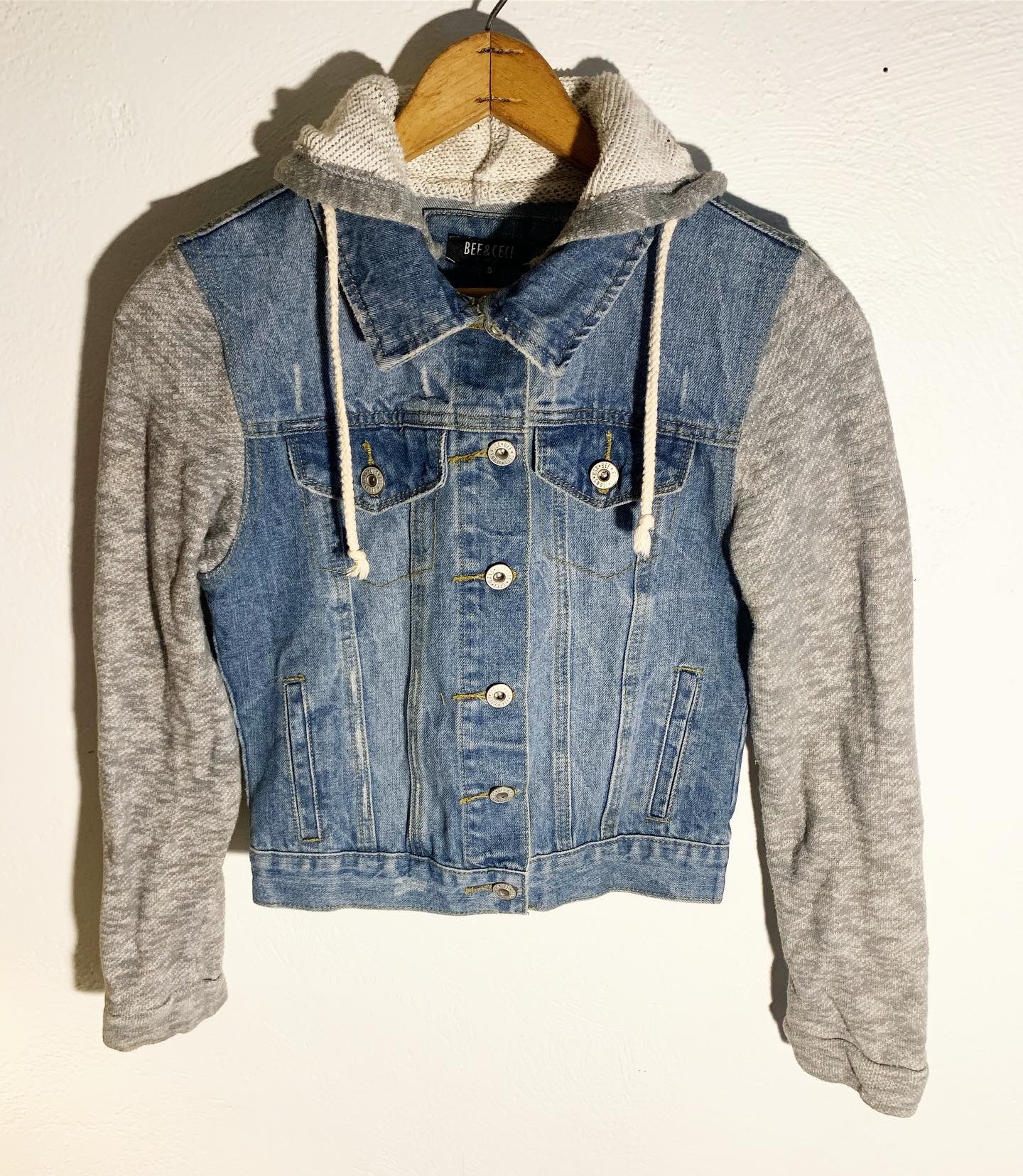 jean sweater jacket