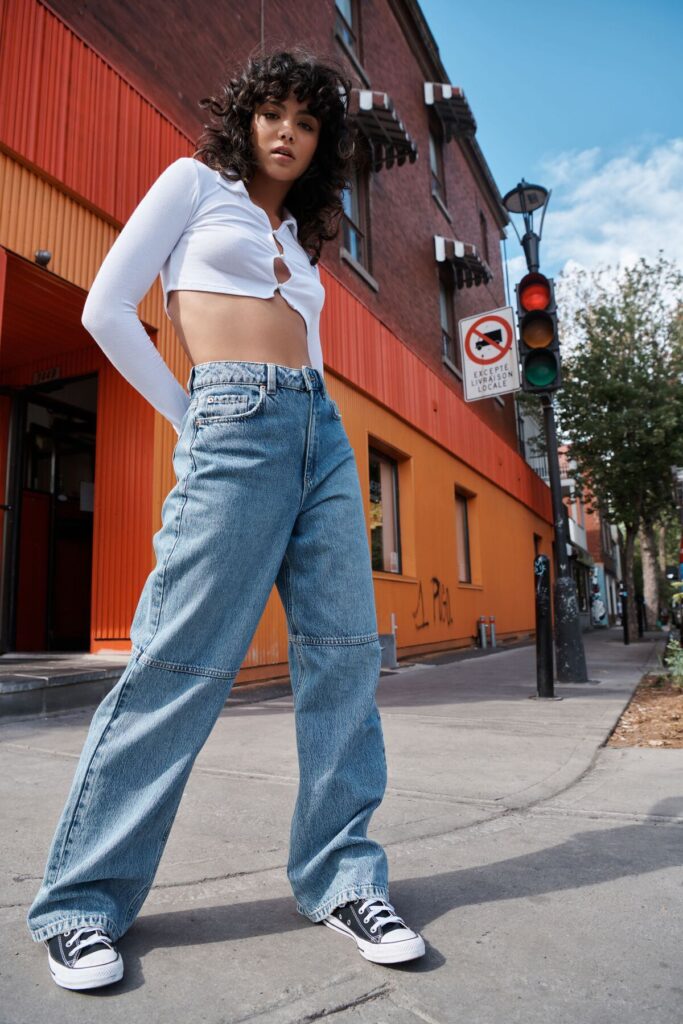 Style Tips: How to style wide leg jeans